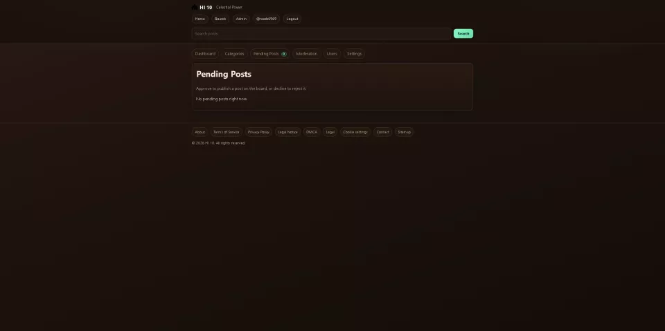 Community imageboard PHP + SQLite